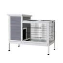 Rabbit Hutch Chicken Coop Wooden Ferret Cage Large