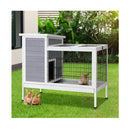 Rabbit Hutch Chicken Coop Wooden Ferret Cage Large