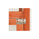 Rabbit Hutch Solid Firwood 140 X 63 X 120 Cm