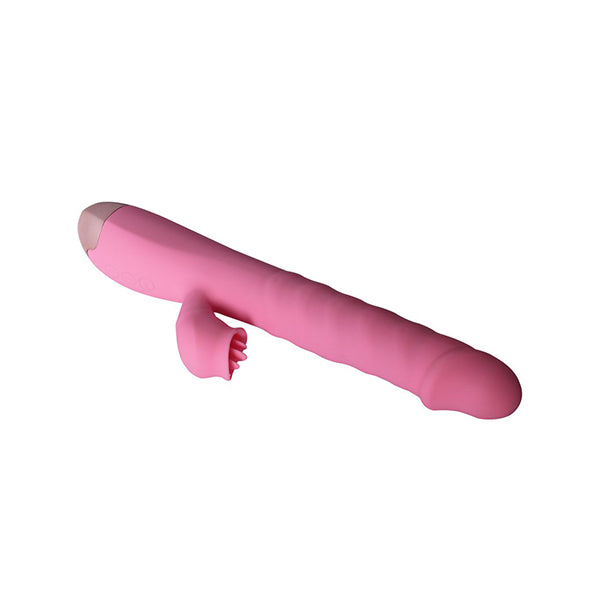 Rabbit Vibrator Licking Tongue G Spot Dildo Clit