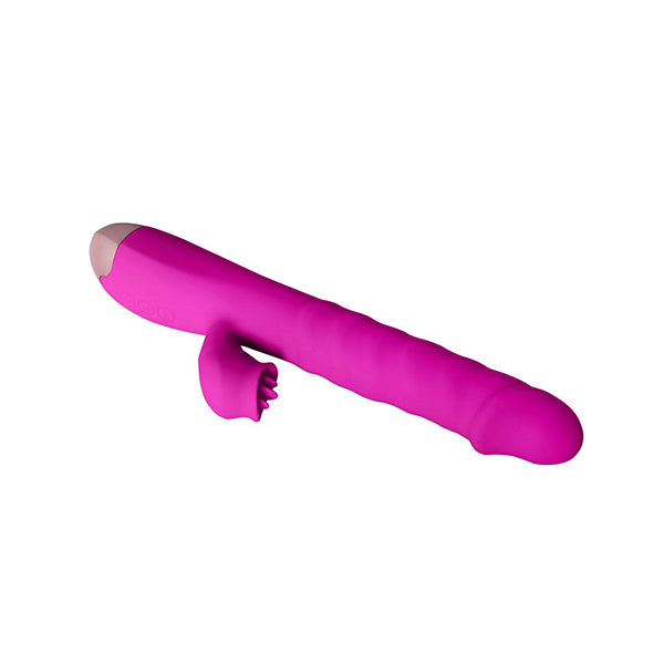 Rabbit Vibrator Licking Tongue G Spot Dildo Clit