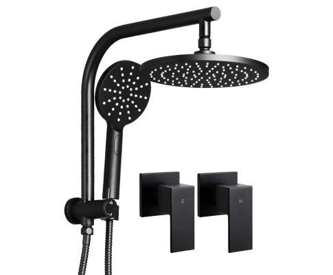 Rain Shower Head Taps Round Handheld High Pressure