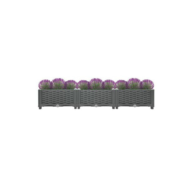 Raised Bed 120 X 40 X 23 Cm Polypropylene