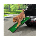 Furtastic Foldable Plastic Dog Ramp With Synthetic Grass
