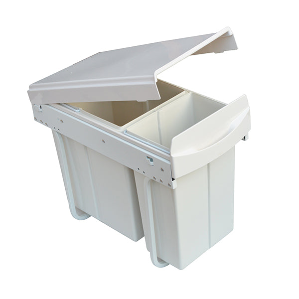 Randy & Travis 10L+20L Pull Out Dual Slide Rubbish Waste Bin