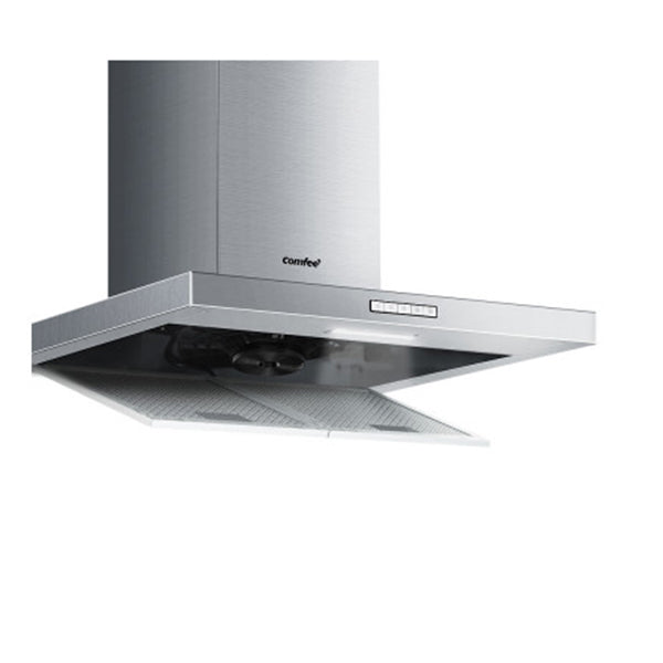 Rangehood Stainless Steel Kitchen Canopy With 2 Pcs Filter Replacement