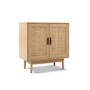Rattan Buffet Sideboard Cabinet Storage Hallway