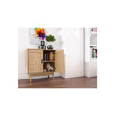 Rattan Buffet Sideboard Cabinet Storage Hallway
