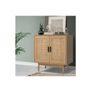 Rattan Buffet Sideboard Cabinet Storage Hallway
