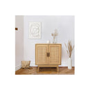 Rattan Buffet Sideboard Cabinet Storage Hallway