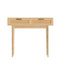 Rattan Console Table Drawer Storage Hallway