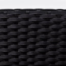 Rattan Sun Bed Textile - White