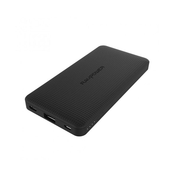 Ravpower 10000Mah Super Slim Power Bank Black