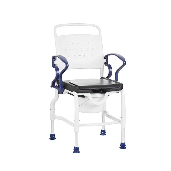 Rebotec Konstanz Shower Commode Chair With Pu Soft Seat