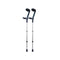 Rebotec Safe In Soft Forearm Crutches With Cuff And Hinge Pair