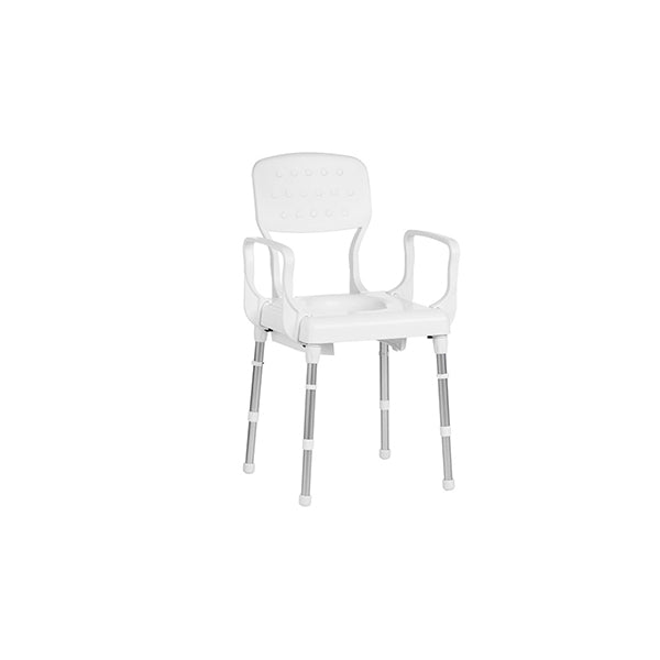 Rebotec Lyon Height Adjustable Commode Chair