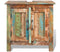 Reclaimed Solid Wood Bathroom Vanity Cabinet Set With Mirror