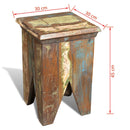 Reclaimed Wood Antique Style Stools