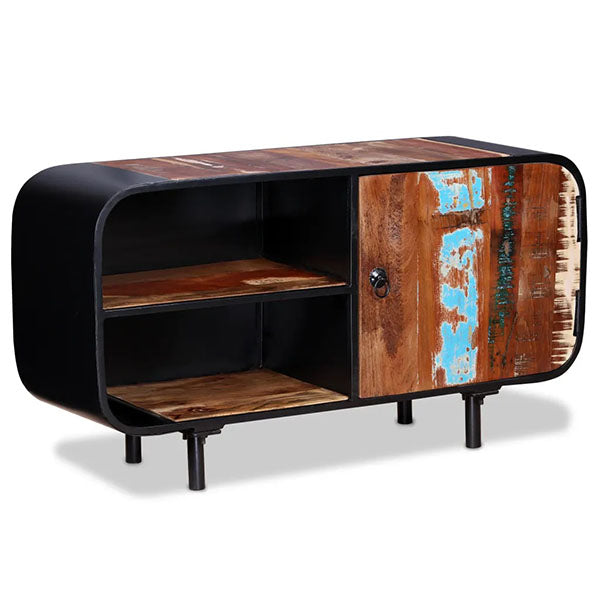 Reclaimed Wood TV Cabinet 90x30x48cm