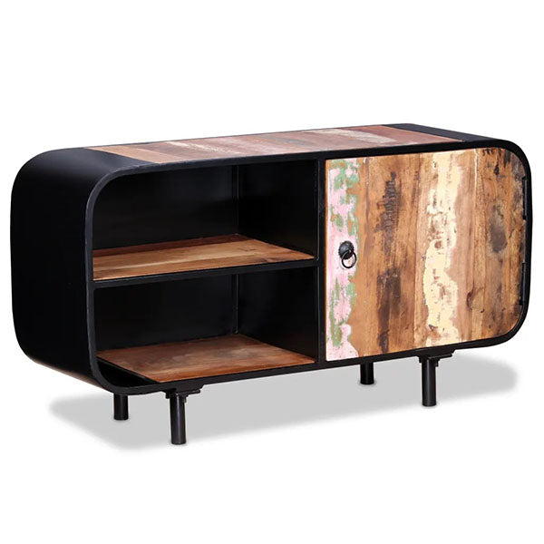 Reclaimed Wood TV Cabinet 90x30x48cm