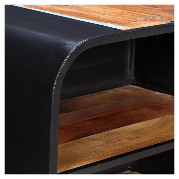 Reclaimed Wood TV Cabinet 90x30x48cm