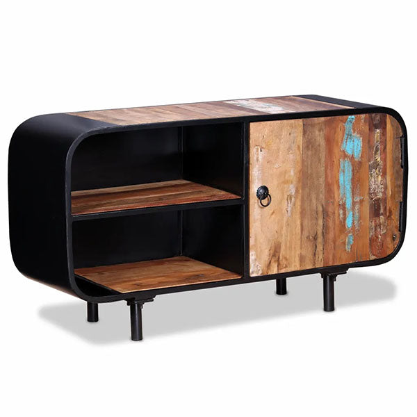 Reclaimed Wood TV Cabinet 90x30x48cm