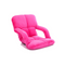 Foldable Cushion Adjustable Lazy Recliner Chair With Armrest Pink