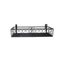 Rectangle Plant Holder Stand Hanging Pot Basket Garden Wall Rack Shelf