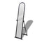 Rectangular Free Standing Floor Mirror Full Length - Black