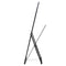 Rectangular Free Standing Floor Mirror Full Length - Black