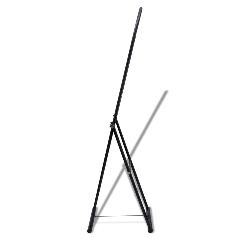 Rectangular Free Standing Floor Mirror Full Length - Black