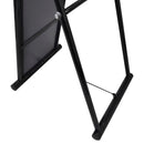 Rectangular Free Standing Floor Mirror Full Length - Black