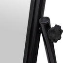 Rectangular Free Standing Floor Mirror Full Length - Black