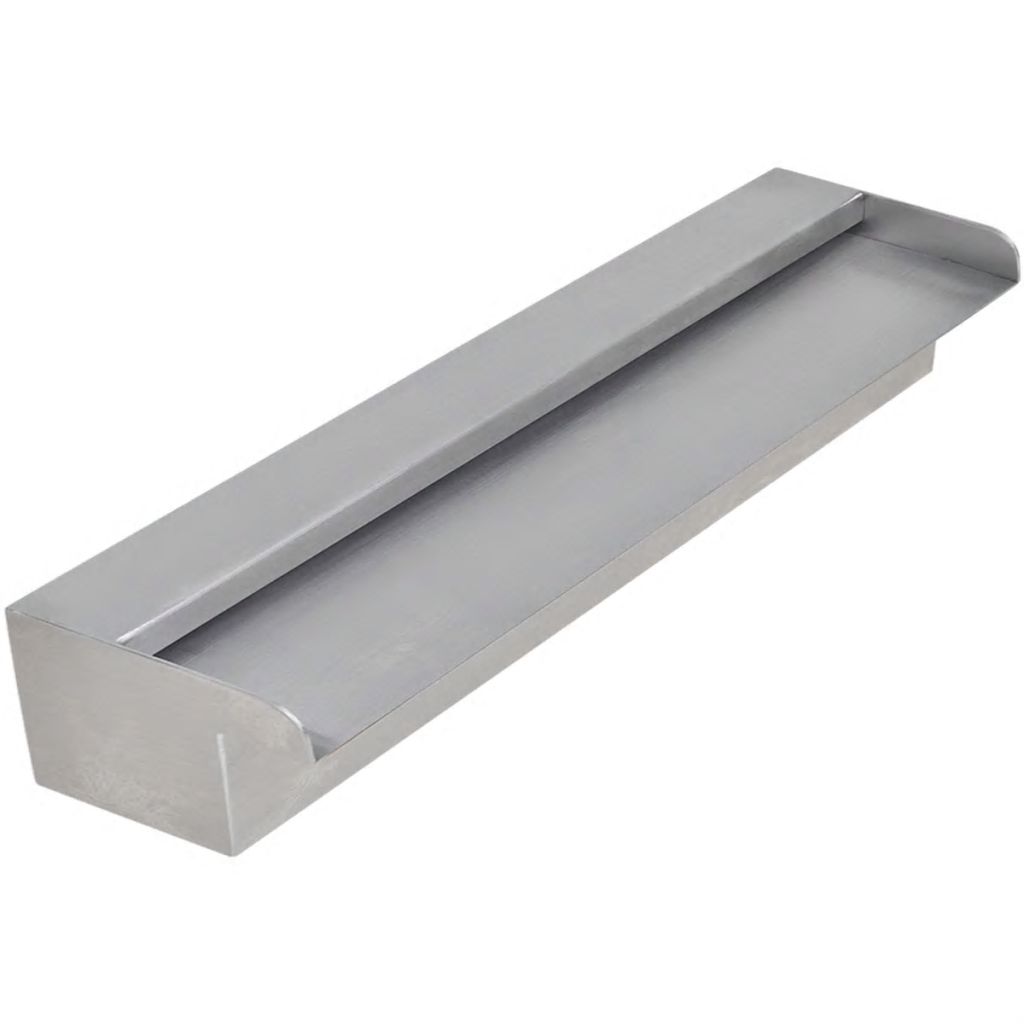 Rectangular Waterfall Pool Fountain Stainless Steel 45 Cm – Simply ...