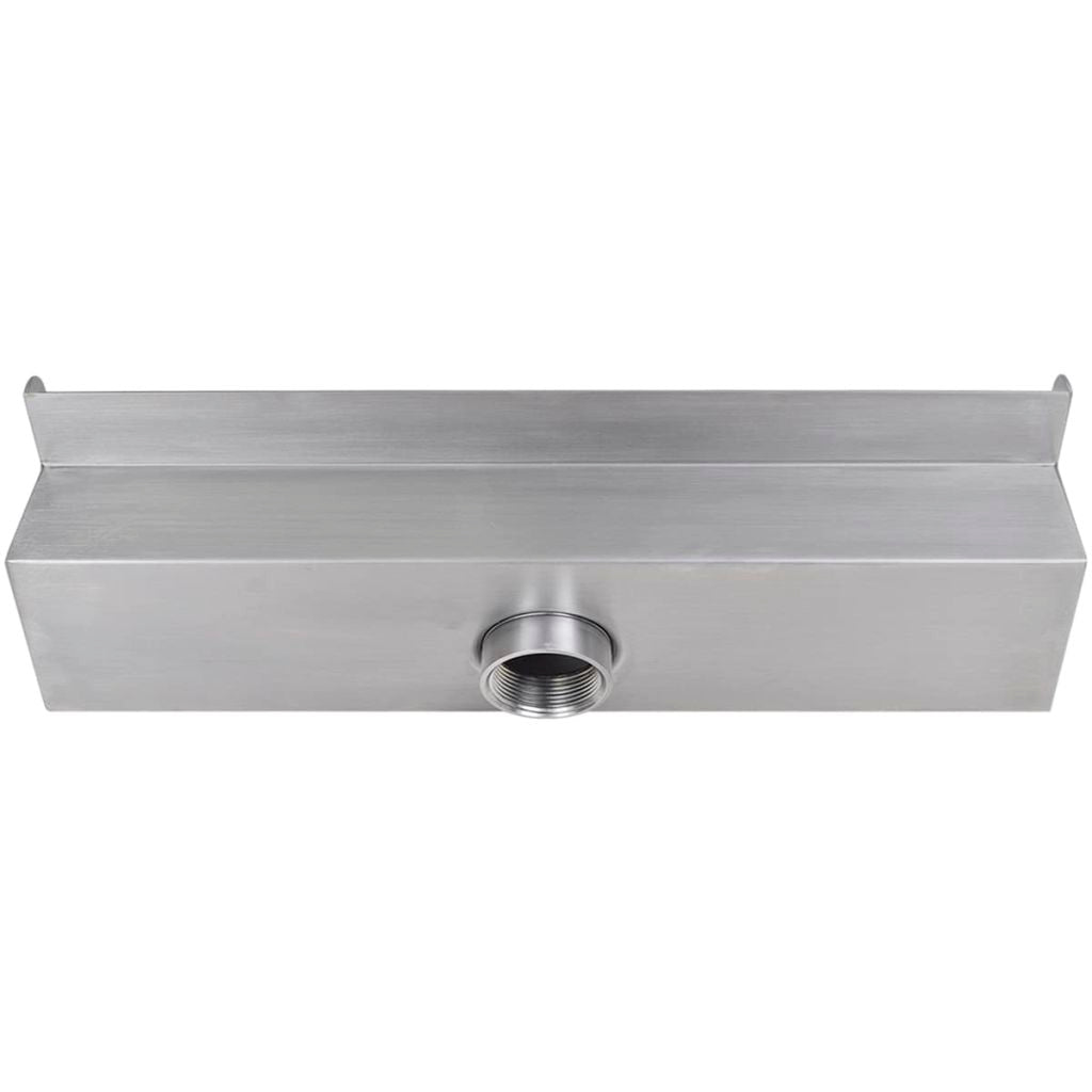 Rectangular Waterfall Pool Fountain Stainless Steel 45 Cm – Simply ...