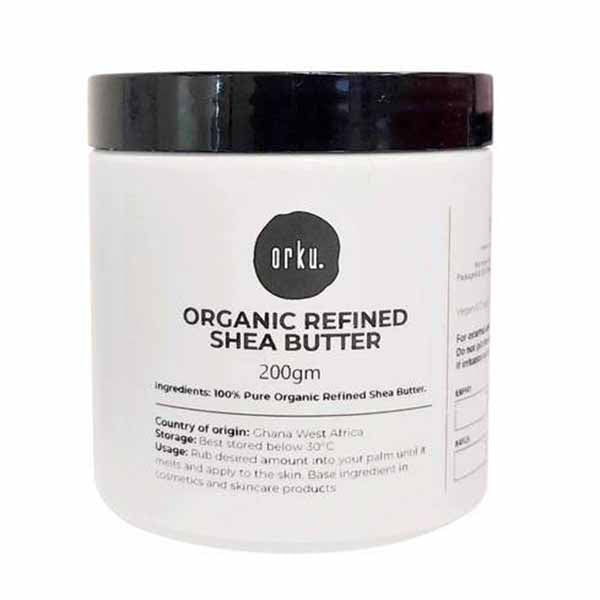 Refined Shea Butter Jar Certified Organic