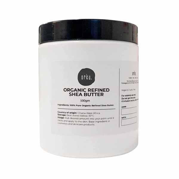 Refined Shea Butter Jar Certified Organic