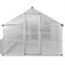 Reinforced Aluminum Greenhouse with Base Frame (7.55 m²)