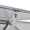 Reinforced Aluminum Greenhouse with Base Frame (7.55 m²)