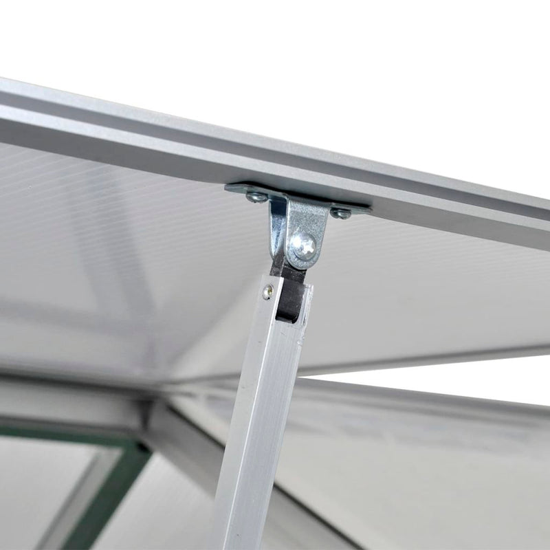 Reinforced Aluminum Greenhouse with Base Frame (7.55 m²)