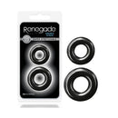 Renegade Double Stack Cock Rings Set Of 2