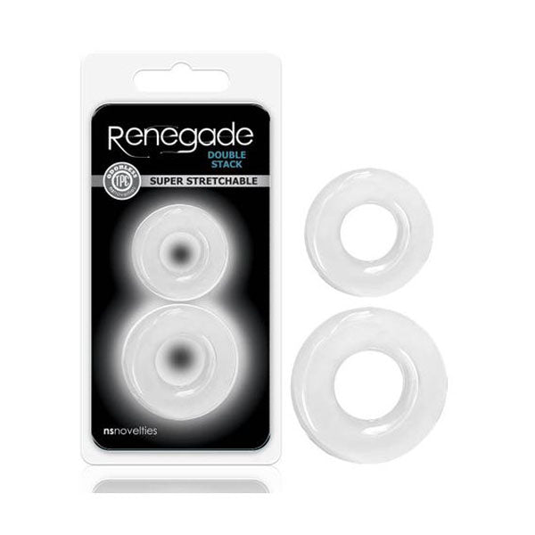Renegade Double Stack Cock Rings Set Of 2