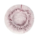 Replaceable Cover For Dog Calming Bed Nest Mat Soft Plush Kennel Pink