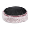 Replaceable Cover For Dog Calming Bed Nest Mat Soft Plush Kennel Pink