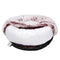 Replaceable Cover For Dog Calming Bed Nest Mat Soft Plush Kennel Pink