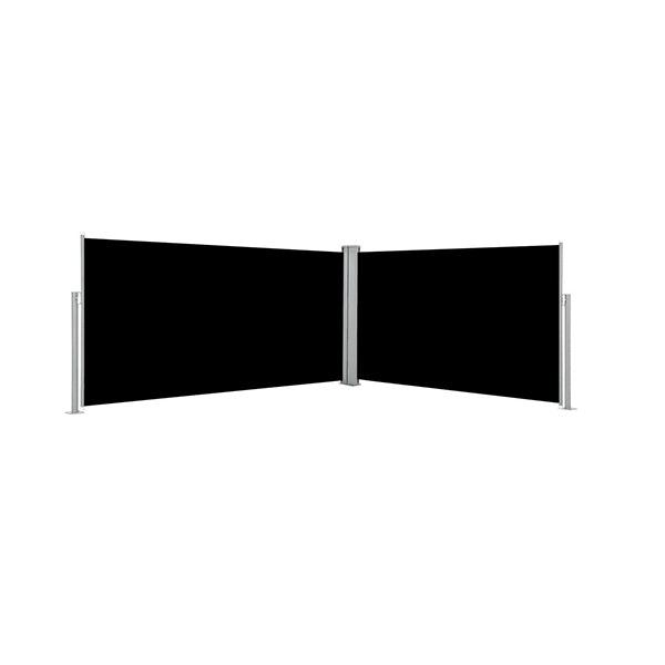Retractable Side Awning 160 x 600 Cm - Black