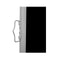 Retractable Side Awning 160 x 600 Cm - Black