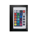 Rgb Led Bed Frame King Single Size Gas Lift Base Storage Leather Lumi