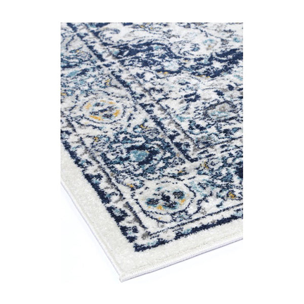 Rhone Emile Blue And Ivory Transitional Rug