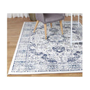Rhone Emile Blue And Ivory Transitional Rug